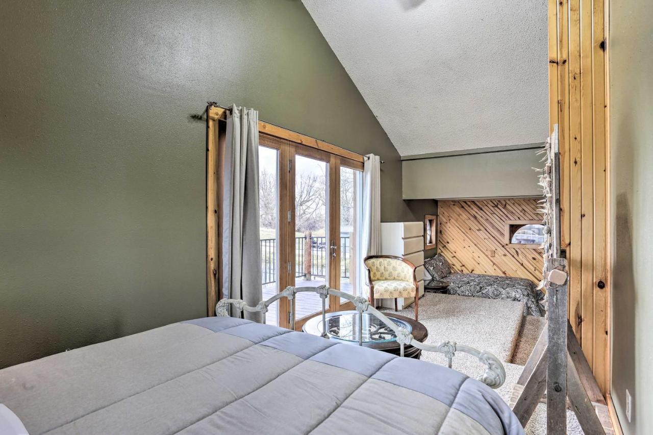 Rustic Spearfish Cabin On 12-Acre Trout Farm Exterior foto